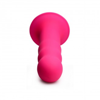 SQUEEZABLE WAVY DILDO