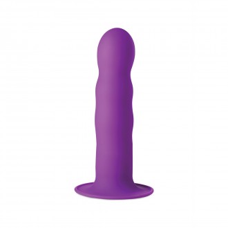 SQUEEZABLE WAVY DILDO