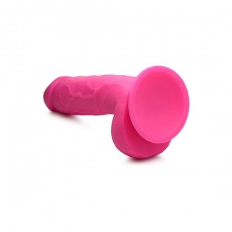 POP - DILDO WITH BALLS - 8.25 / 21 CM