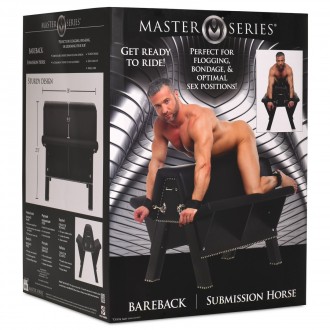 BAREBACK - SUBMISSION HORSE - BLACK