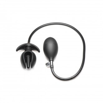 BAD BUOY ANCHOR - INFLATABLE SILICONE ANAL PLUG - BLACK