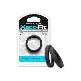 #12 XACT-FIT - COCKRING 2-PACK