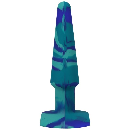 GROOVY - SILICONE ANAL PLUG - 5 / 12 CM - OCEAN