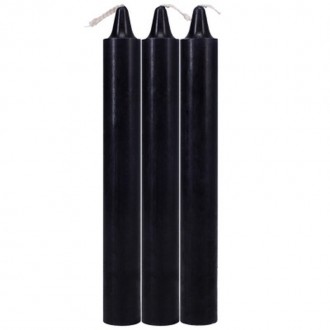 JAPANESE DRIP CANDLES - BLACK