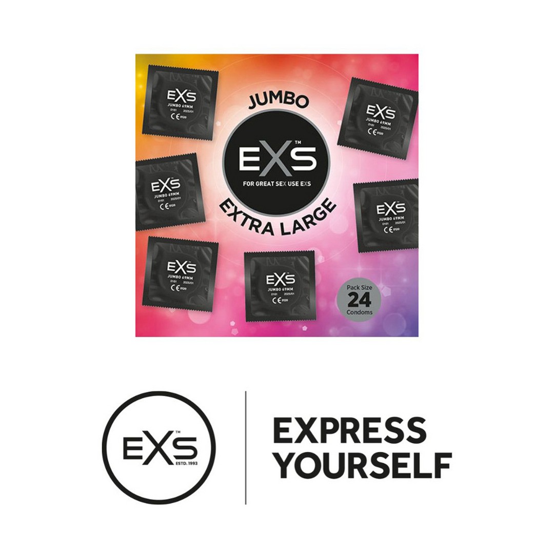 EXS JUMBO PACK - CONDOMS - 24 PIECES