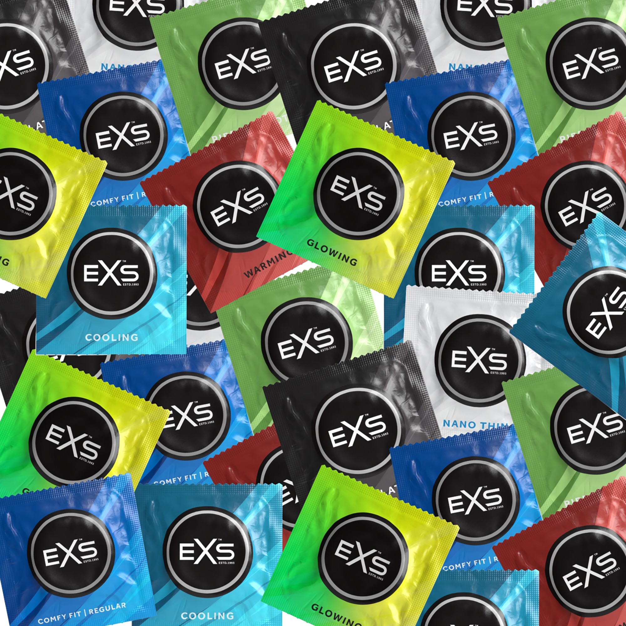 EXS VARIETY PACK 2 - CONDOMS - 42 PIECES