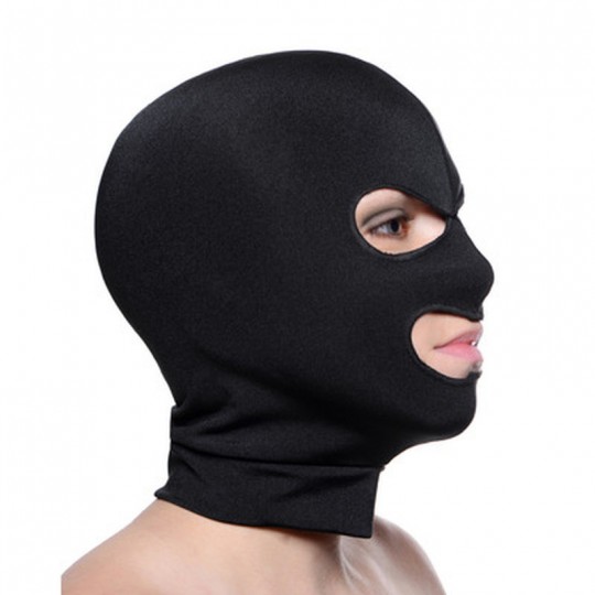 SPANDEX FACE MASK WITH EYE AND MOUTH HOLES