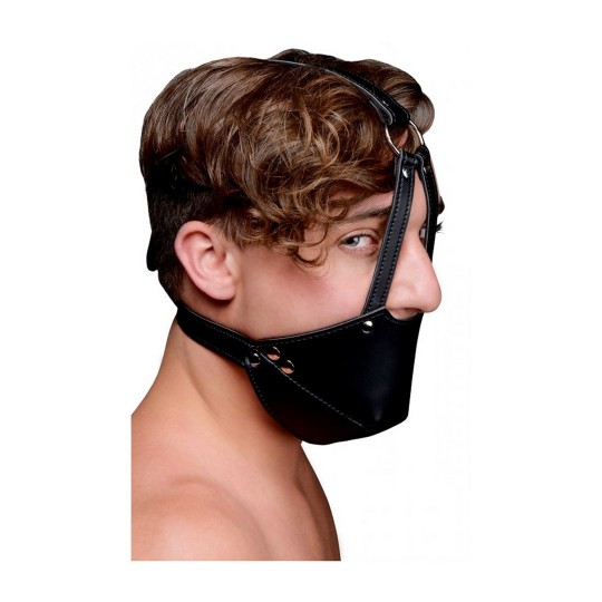 MOUTH HARNESS WITH BALL GAG