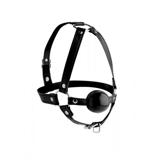 HEAD ARMOR WITH BALL GAG