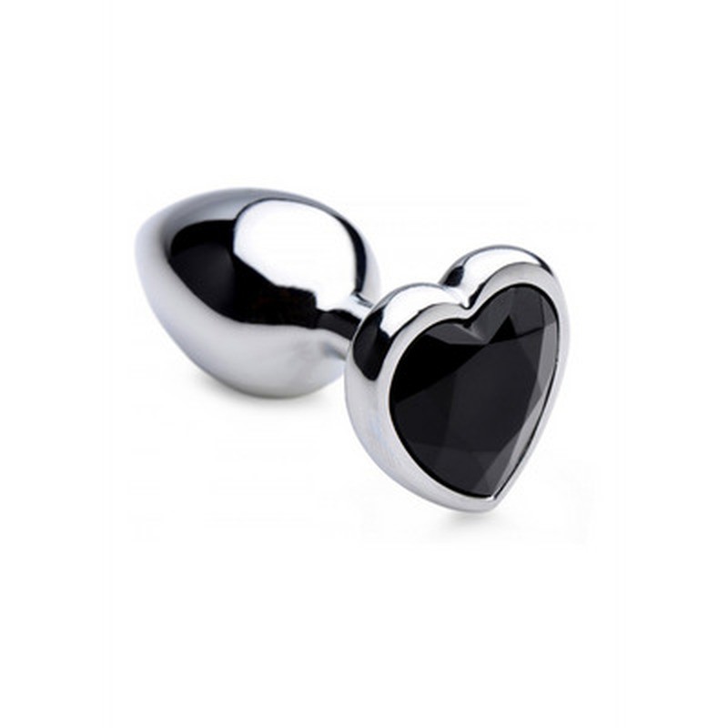 BLACK HEART - BUTT PLUG - SMALL