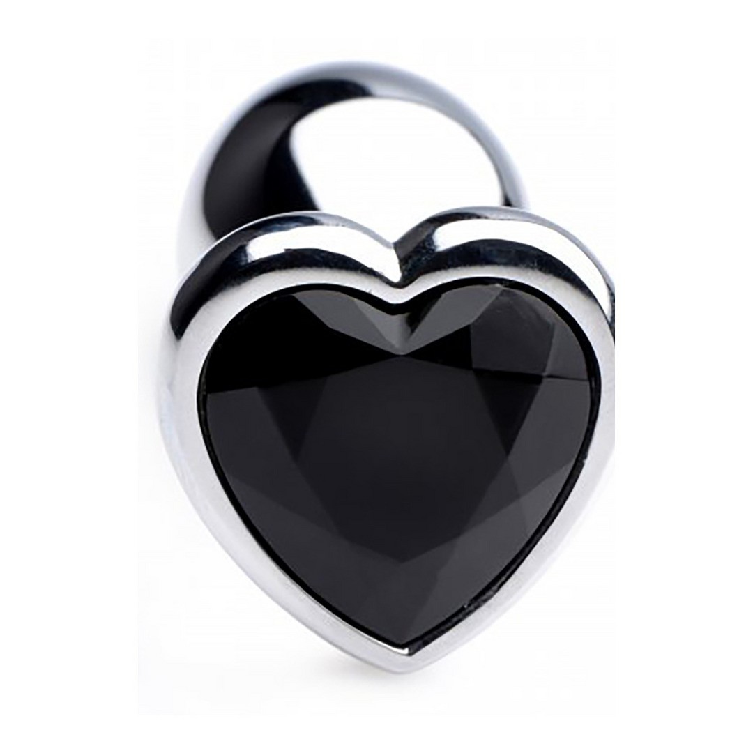 BLACK HEART - BUTT PLUG - SMALL