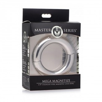 MEGA MAGNETIZE - STAINLESS STEEL MAGNETIC COCKRING - 2 / 4,4 CM