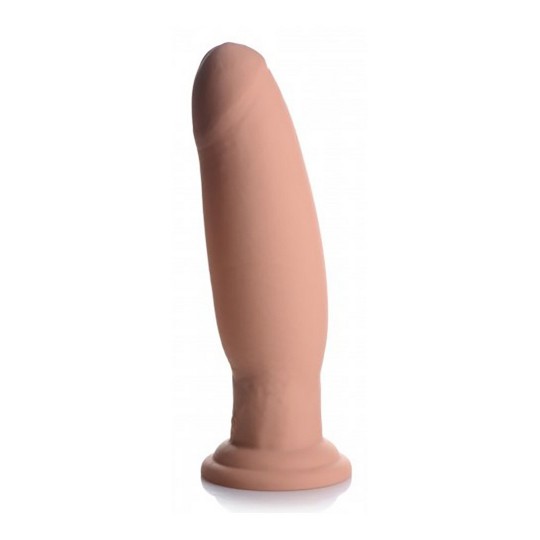 SWELL - INFLATABLE AND VIBRATING SILICONE DILDO - 7 / 18 CM