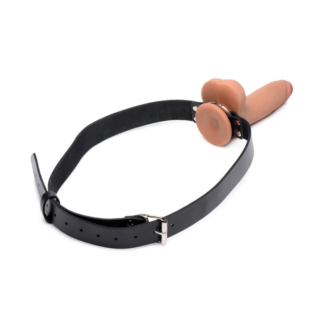 LEATHER STRAP DILDO HOLDER