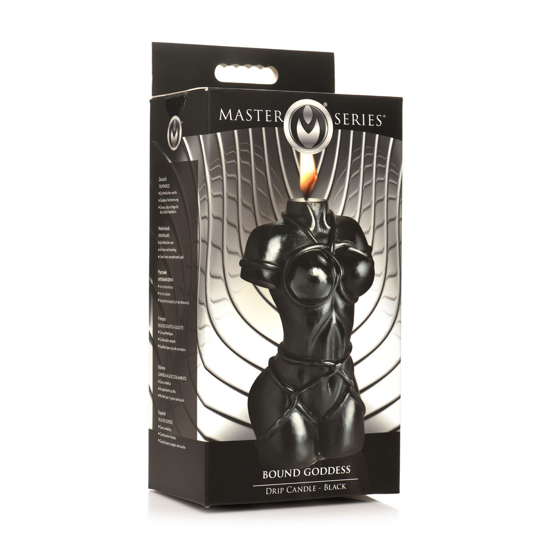 BOUND GODDESS - DRIP CANDLE - BLACK