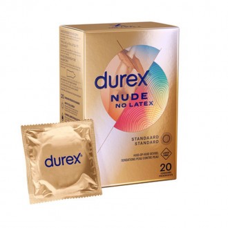 CONDOMS NUDE - CONDOMS WITHOUT LATEX - 20 PIECES