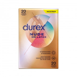 CONDOMS NUDE - CONDOMS WITHOUT LATEX - 20 PIECES