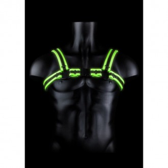 BUCKLE HARNESS - GLOW IN THE DARK - L/XL