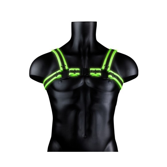 BUCKLE HARNESS - GLOW IN THE DARK - L/XL