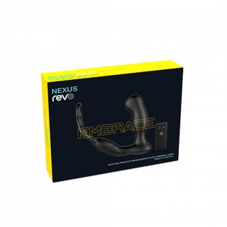 REVO EMBRACE - WATERPROOF ROTATING PROSTATE MASSAGER WITH REMOTE CONTROL