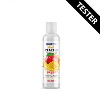 4 IN 1 LUBRICANT WITH MANGO FLAVOR - 1 FL OZ / 30 ML - TESTER