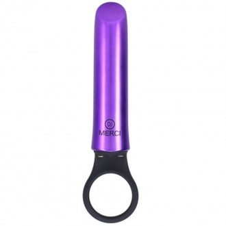 POWER PLAY WITH SILICONE GRIP RING - VIOLET