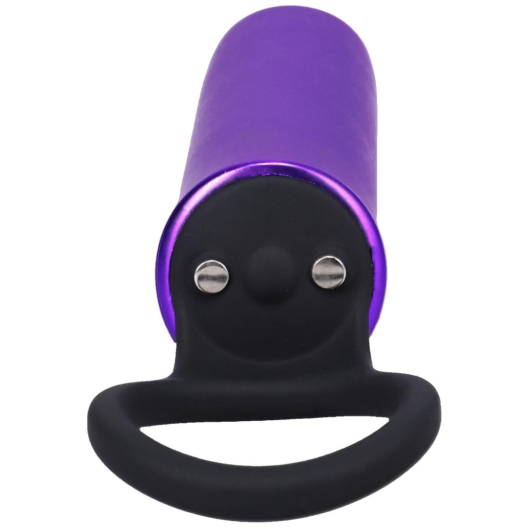 POWER PLAY WITH SILICONE GRIP RING - VIOLET