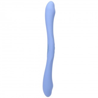 DUET - DOUBLE ENDED VIBRATOR WITH WIRELESS REMOTE - PERIWINKLE