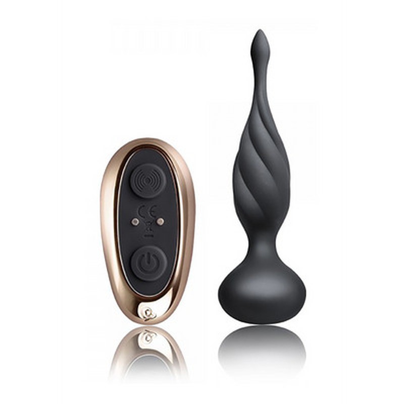 PETITE SENSATIONS DISCOVER - VIBRATING BUTT PLUG WITH LONG TIP AND STRUCTURE