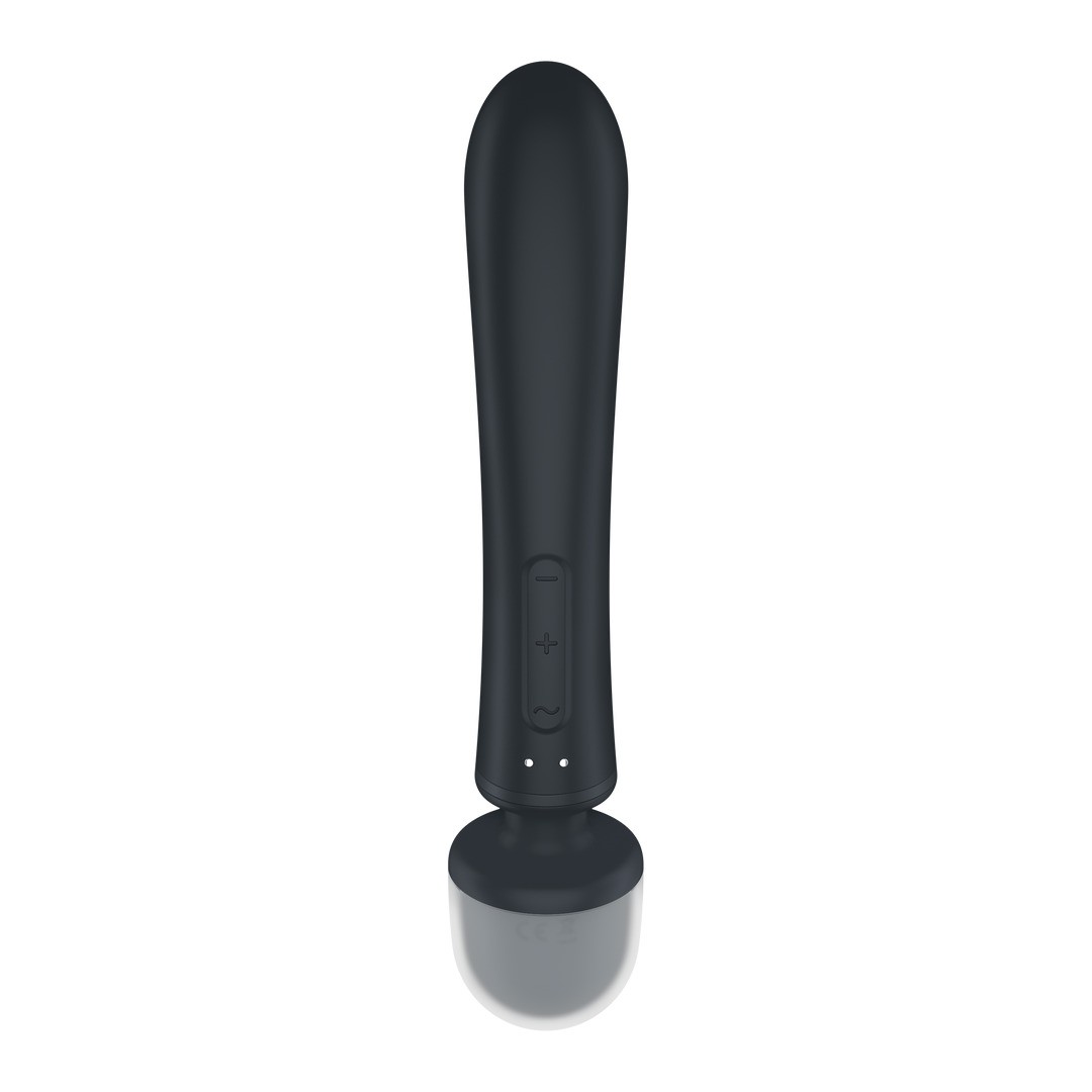 TRIPLE LOVER - HYBRID WAND VIBRATOR - GREY