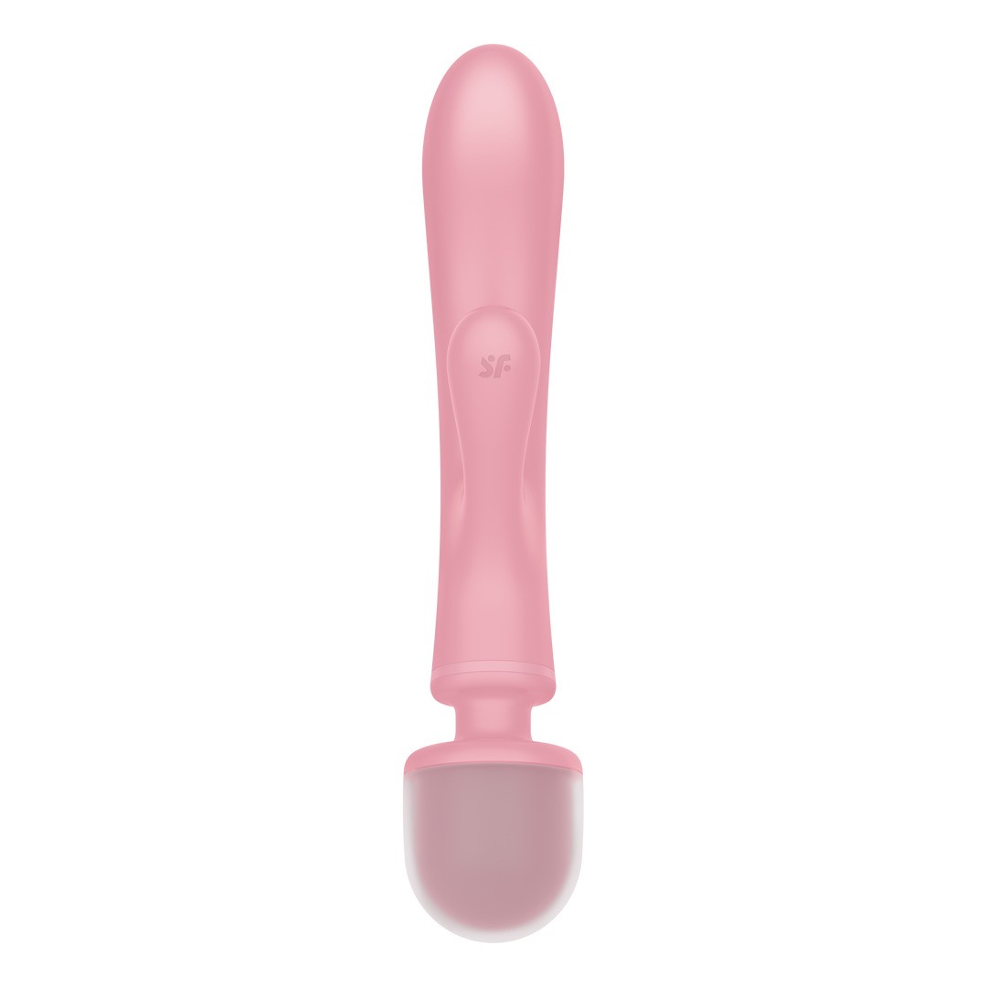 TRIPLE LOVER - HYBRID WAND VIBRATOR - PINK