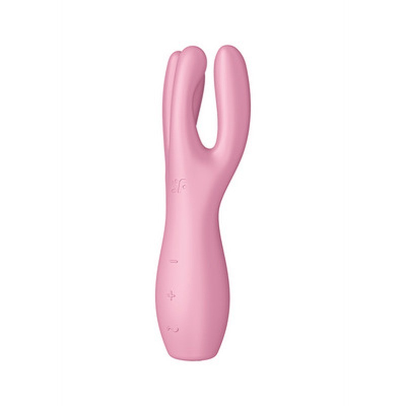 THREESOME 3 - LAY-ON VIBRATOR - PINK