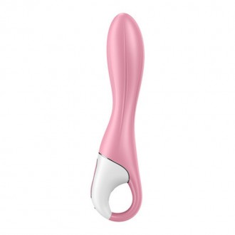 AIR PUMP VIBRATOR 2 - INFLATABLE VIBRATOR - LIGHT RED