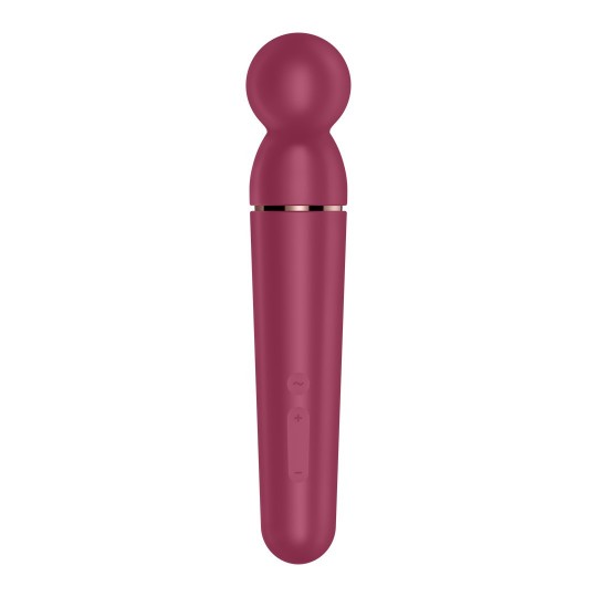 PLANET WAND-ER - WAND VIBRATOR - BERRY/ROSE GOLD