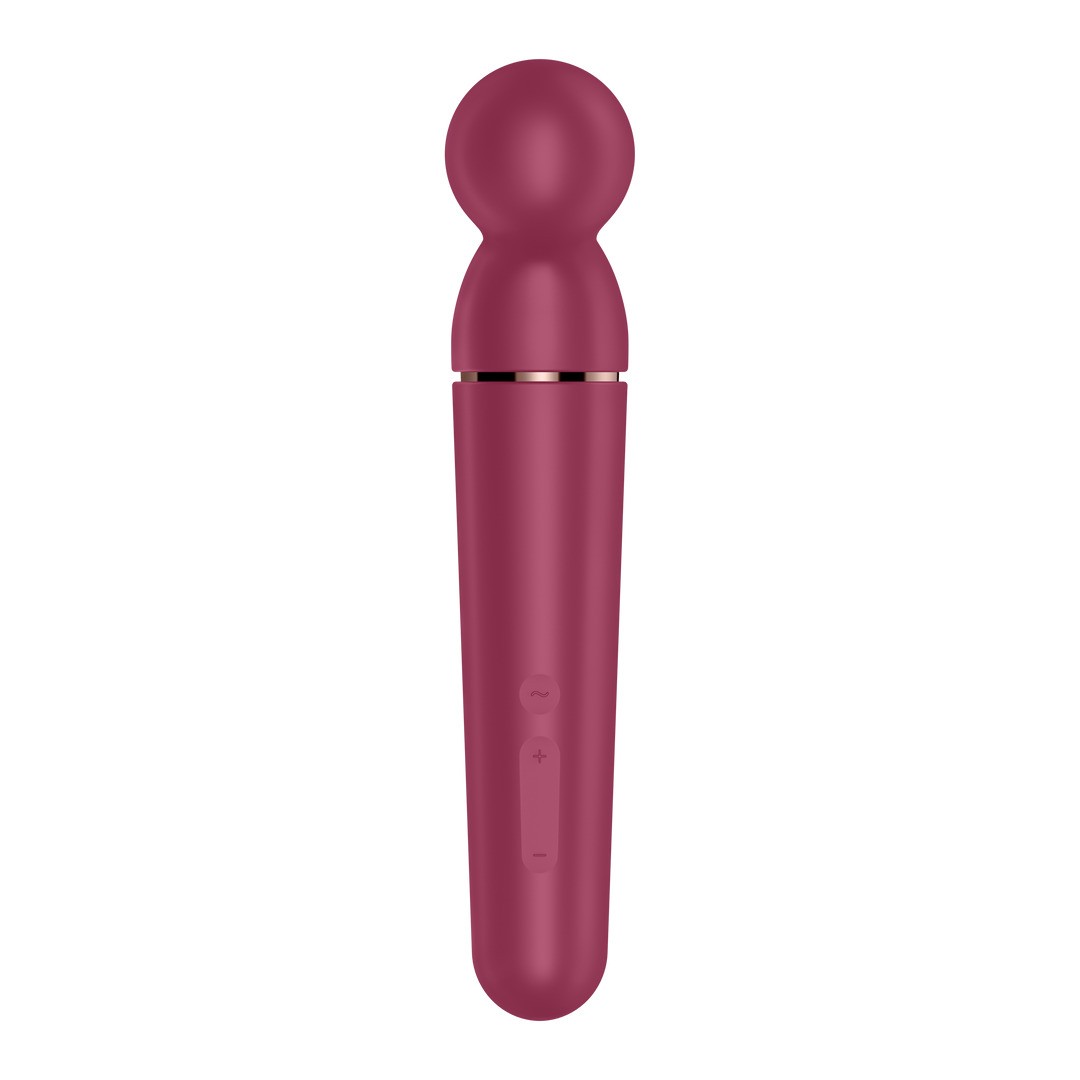 PLANET WAND-ER - WAND VIBRATOR - BERRY/ROSE GOLD