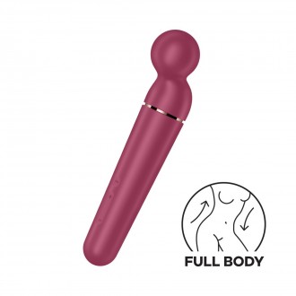 PLANET WAND-ER - WAND VIBRATOR - BERRY/ROSE GOLD