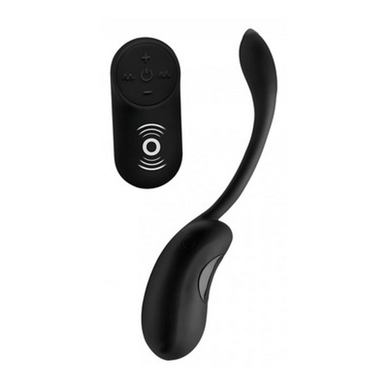 SILICONE VIBRATING POD WITH REMOTE CONTROL