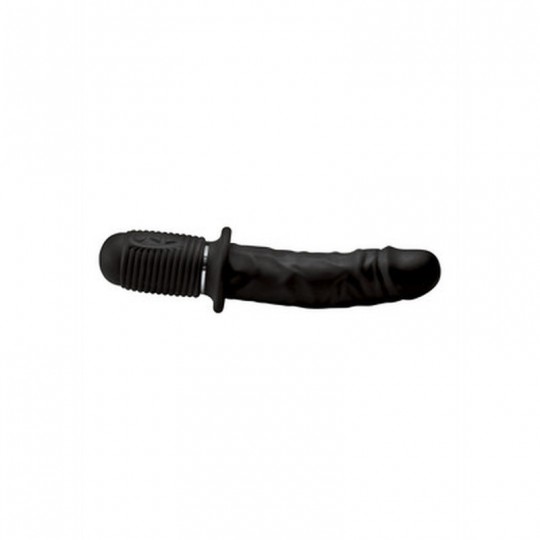 POWER POUNDER - VIBRATING AND THRUSTING SILICONE DILDO