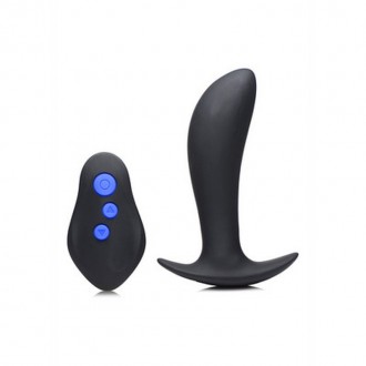 PRO-SHOCKER - VIBRATING AND E-STIM SILICONE PROSTATE PLUG