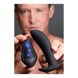 PRO-SHOCKER - VIBRATING AND E-STIM SILICONE PROSTATE PLUG