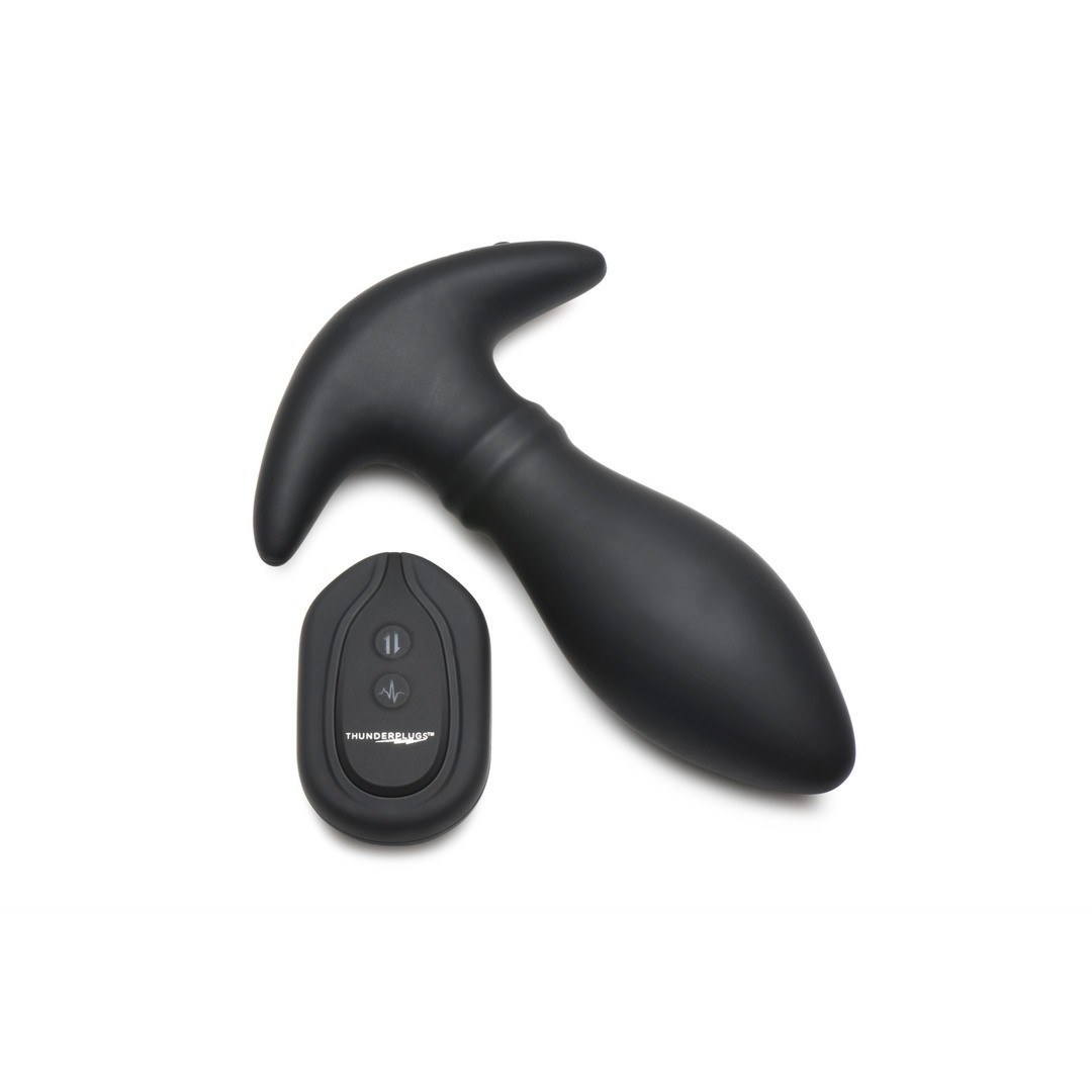 RIM SLIDE - SLIDING RING SILICONE BUTT PLUG - BLACK