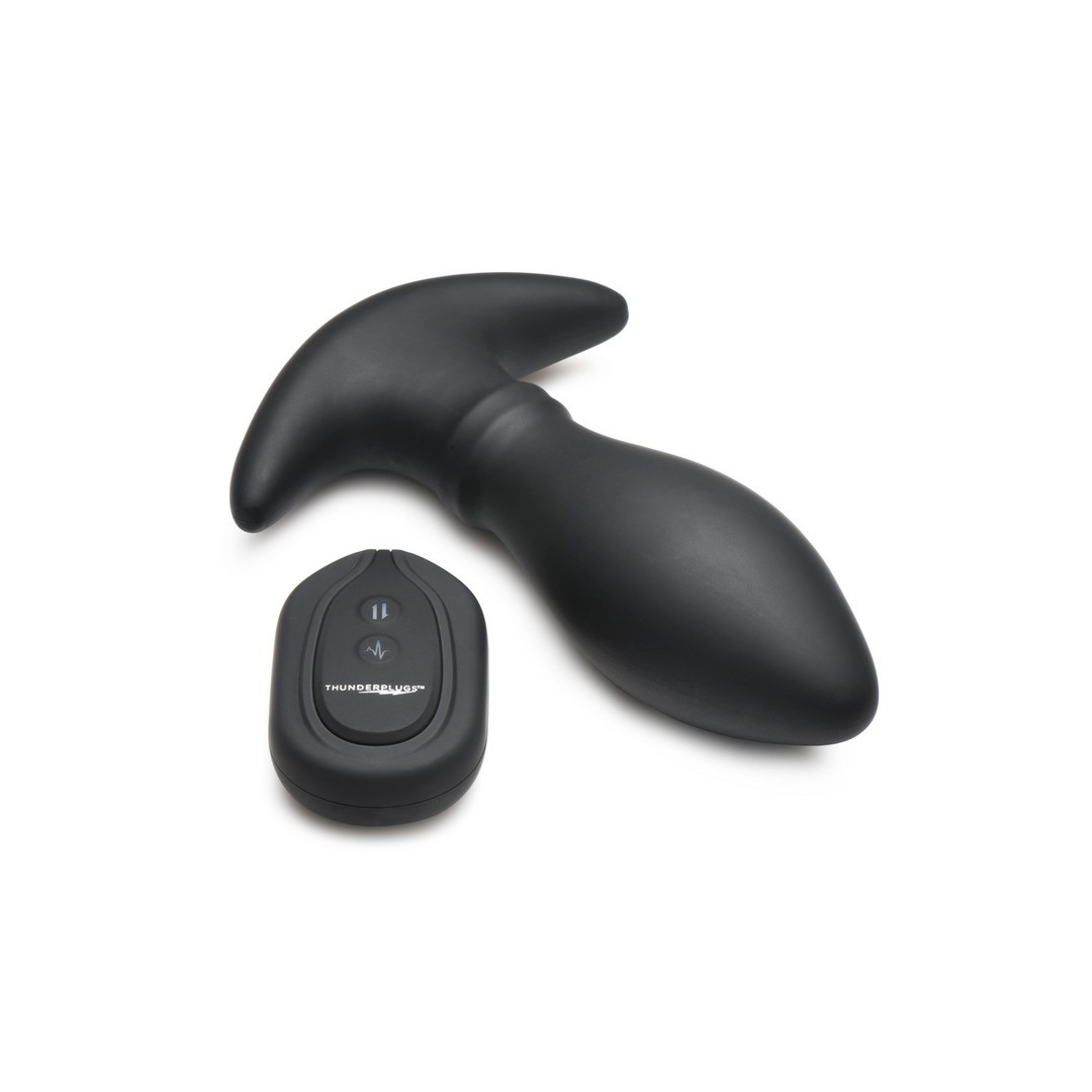 RIM SLIDE - SLIDING RING SILICONE BUTT PLUG - BLACK