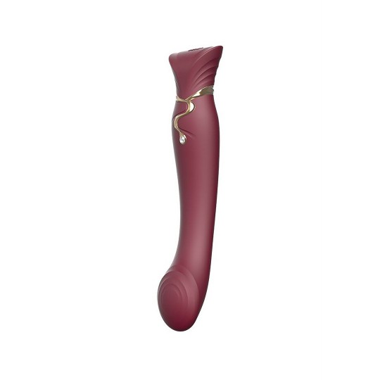 QUEEN - G-SPOT VIBRATOR AND AIR PULSE STIMULATOR