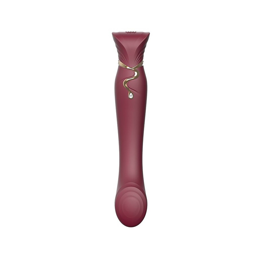 QUEEN - G-SPOT VIBRATOR AND AIR PULSE STIMULATOR