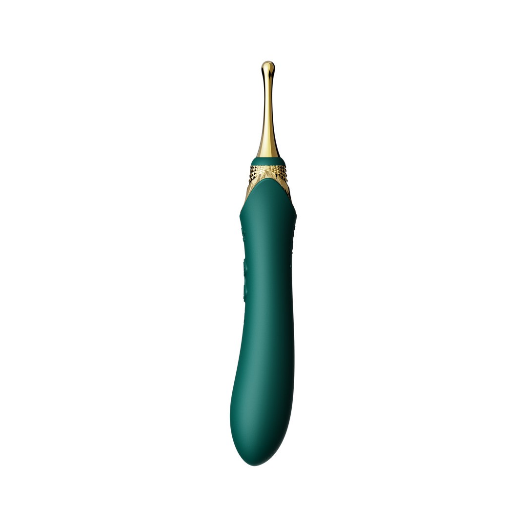 BESS 2 - CLITORAL VIBRATOR - TURQUOISE GREEN