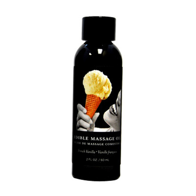 VANILLA EDIBLE MASSAGE OIL - 2 FL OZ / 60 ML