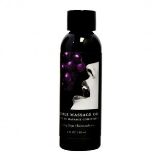 GRAPE EDIBLE MASSAGE OIL - 2 FL OZ / 60 ML