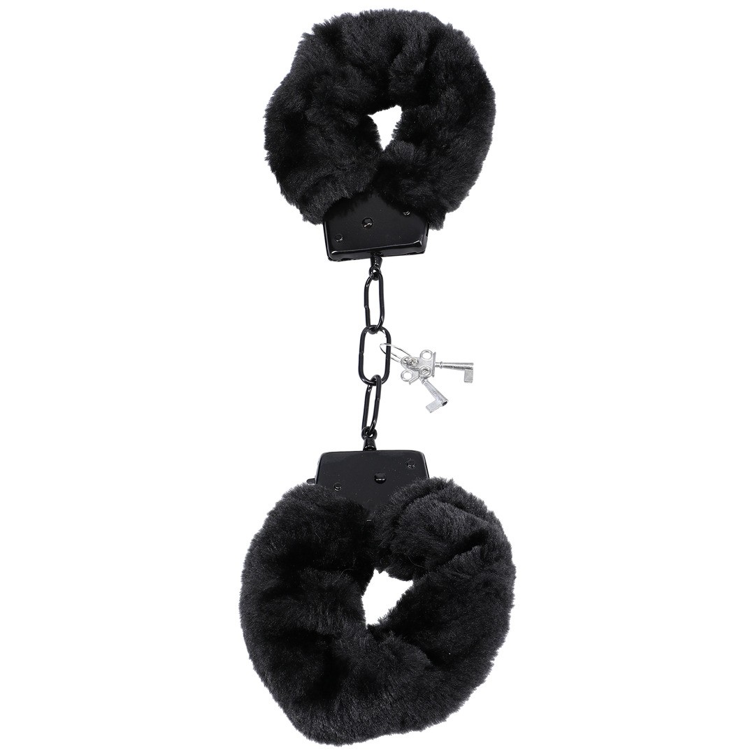 FLUFF CUFFS - BLACK