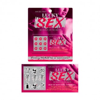 LUCKY SEX SCRATCH TICKETS