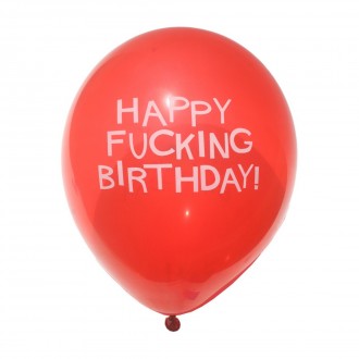 X-RATED BIRTHDAY - BALLOONS